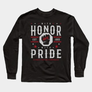 UFC With Honor With Pride Long Sleeve T-Shirt